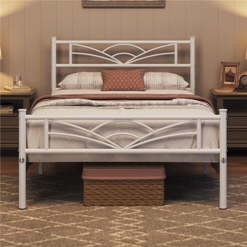 Metal platform bed - metal,