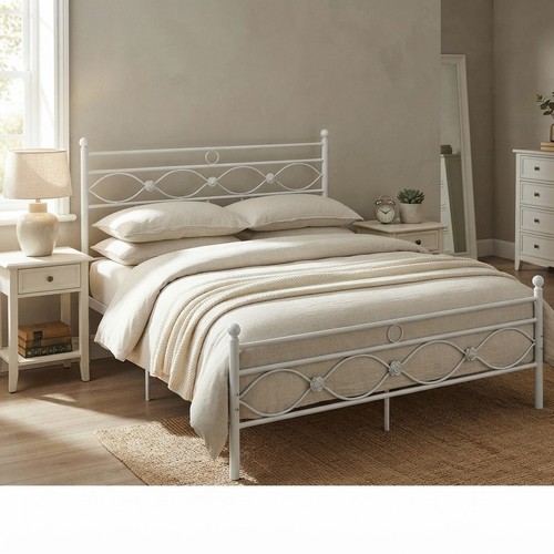 Compact 4ft metal bed - compact,