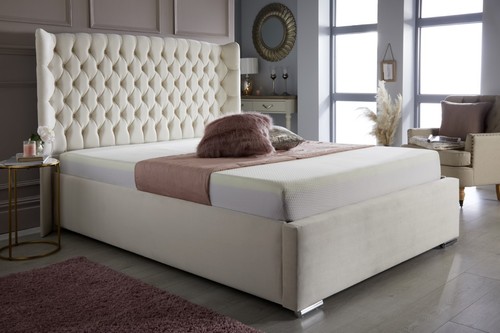 Ottoman storage bed panel - storage,