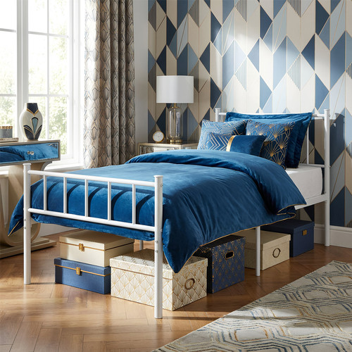 3ft single metal bed frame - single,