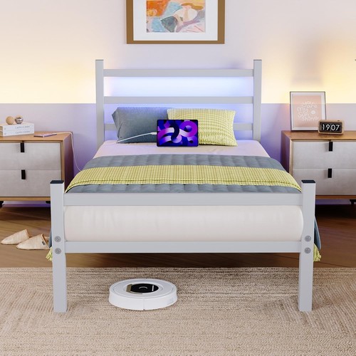 Single bed frame with - frame,