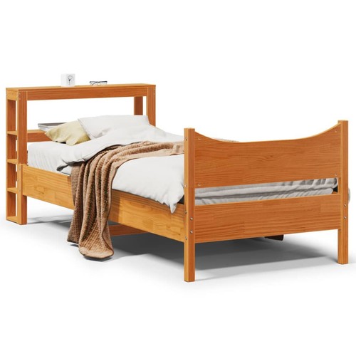 Bed frame headboard solid wood - bed,
