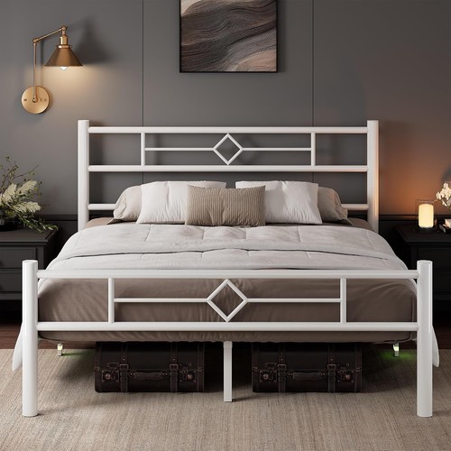 King size bed - king, with