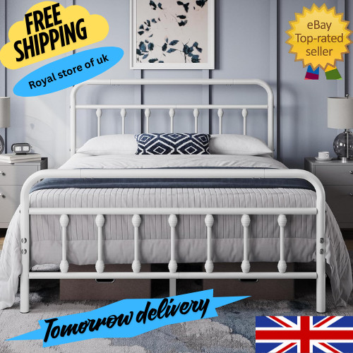 4ft6 double bed frame - 4ft6,