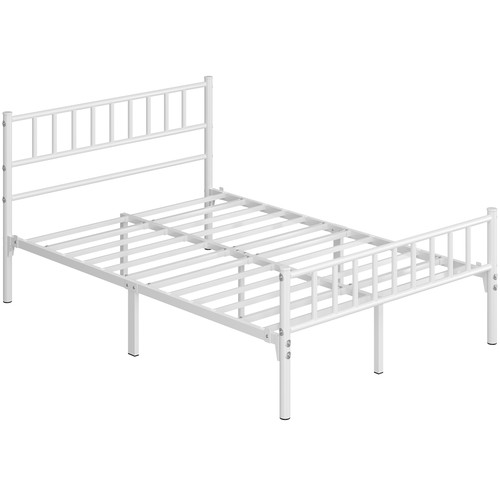 Single double metal bed - metal, frame