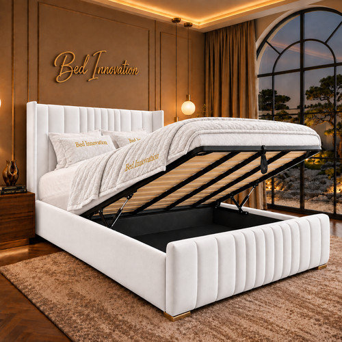 Ottoman storage bed panel - storage,