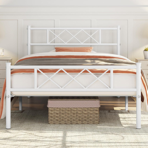 3ft single metal bed - single,