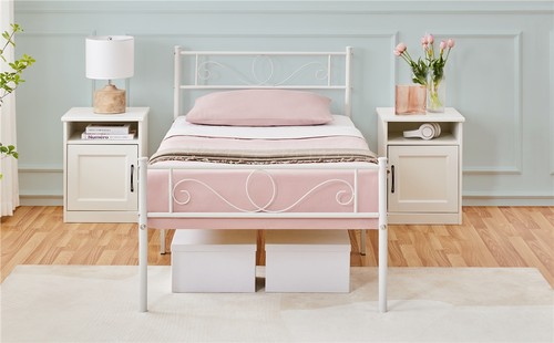 Metal bed frame - frame, double