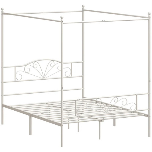 Canopy bed frame double size - bed,