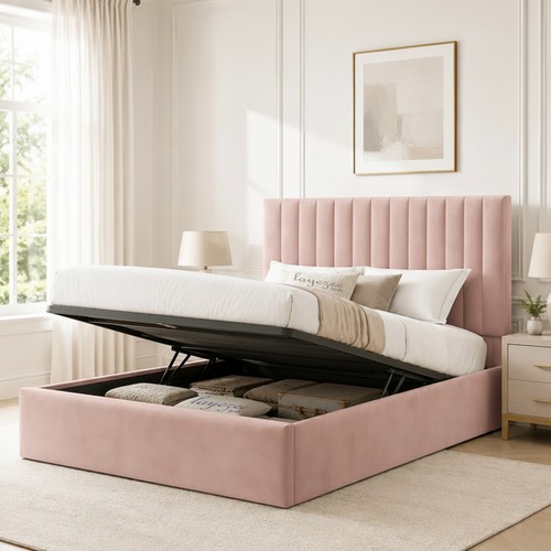 Low profile ottoman storage - low,
