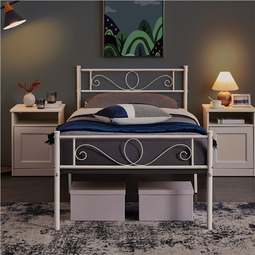 3ft single metal bed frame - 3ft,