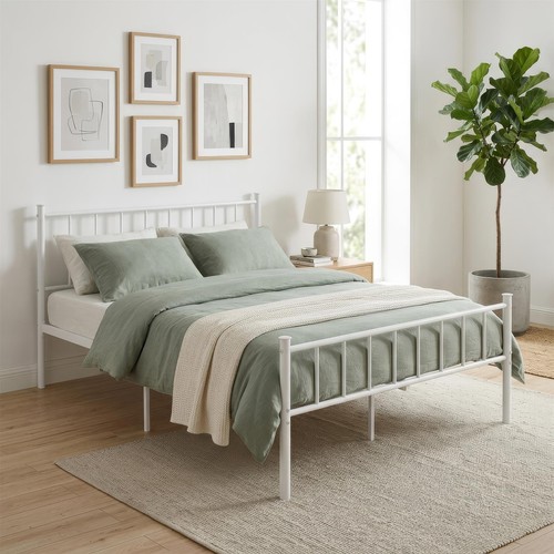 Double metal bed - 1x,