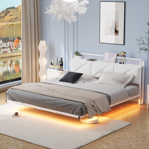 Hahrir king bed frame with - hahrir,