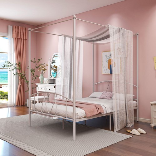 Double canopy bed frame - canopy,