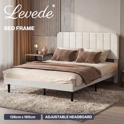 Levede bed frame - bed,