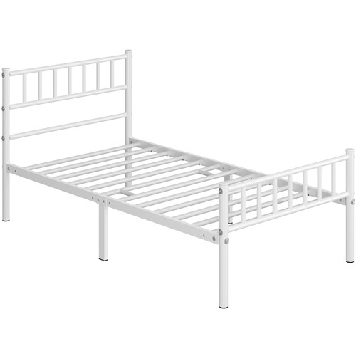 White 3ft 4ft6 metal - 3ft,