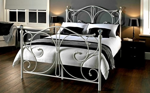 Bed frame metal 4ft6 double - frame,