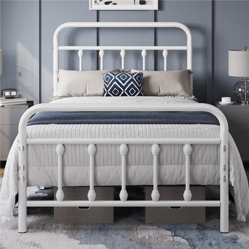 Metal bed frame - bed,