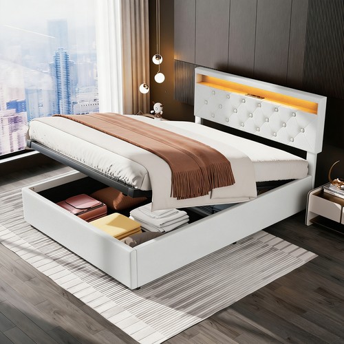 New led ottoman storage panel - new,