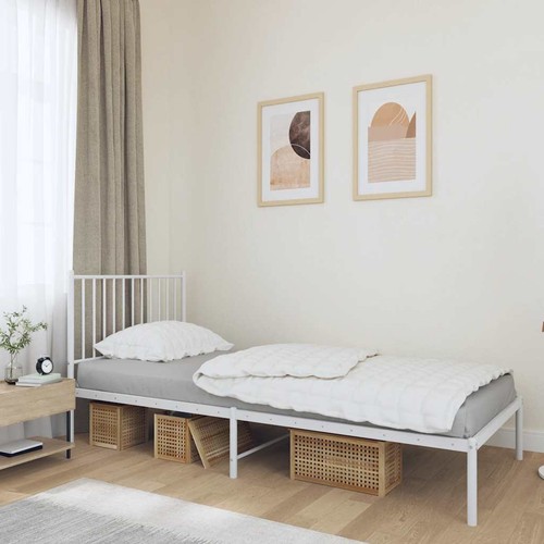 Vidaxl metal bed frame without - bed,