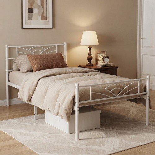 Elegant 3ft white metal - elegant, bed