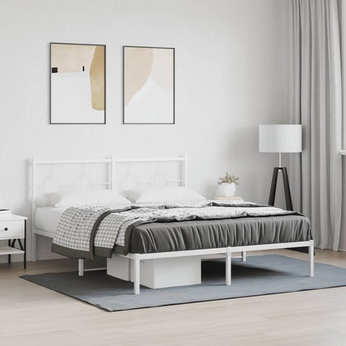 Vidaxl metal bed frame without - vidaxl,
