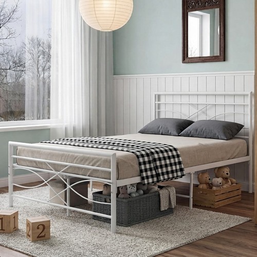 4ft metal bed - 4ft, with