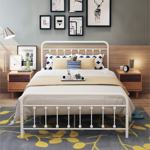 Double bed frame with - frame,