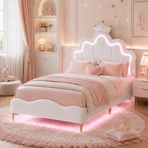 Upholstered 3ft single bed - upholstered,
