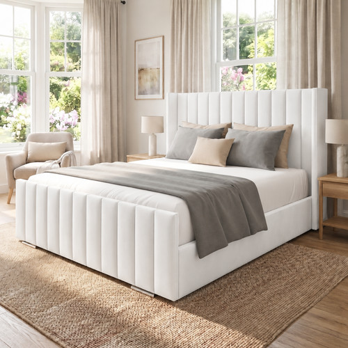 Ottoman storage bed plush - bed,